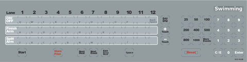 System 6 Swimming Keyboard Insert