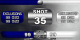 224 x 448 Designer Template:  Water Polo 4 Blue