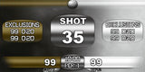 224 x 448 Designer Template:  Water Polo Gold