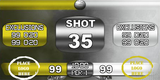 224 x 448 Designer Template:  Water Polo Yellow