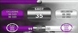 304 x 704 Designer Template:  Water Polo Purple