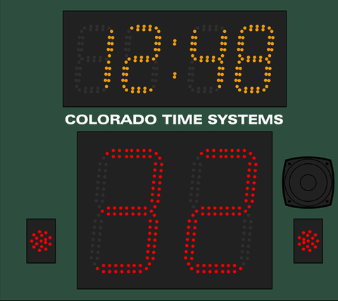 Shot and Play Clock - set of 2 (CLK-2000.S) - Refurbished